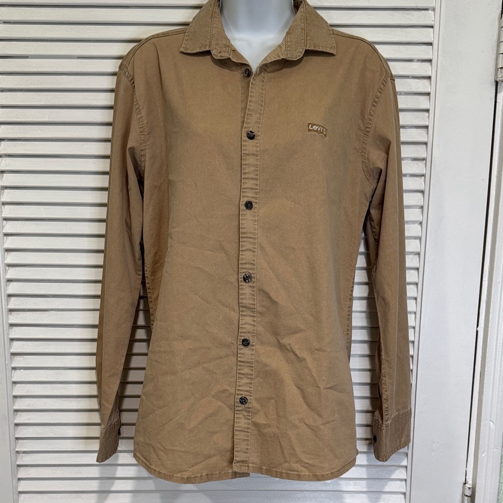Levi's Tan Long Sleeve Shirt